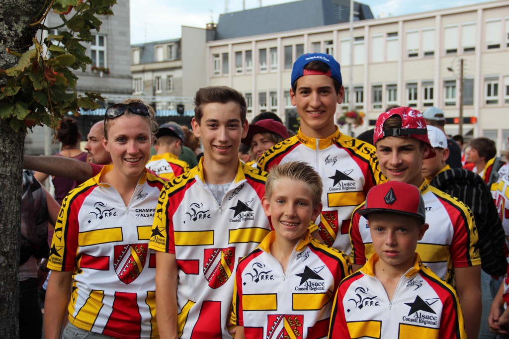 Les Chouet'Bikers présents à Guéret avec la sélection Alsace